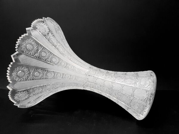 Exklusivní váza "Iris" / broušené sklo - Image 6